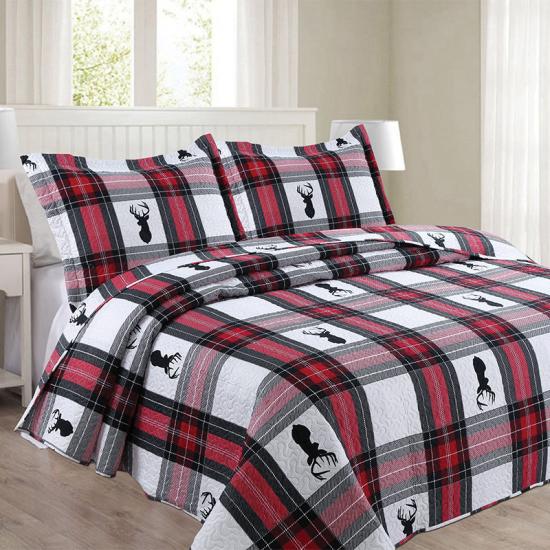  Christmas Printed Quilt Sets